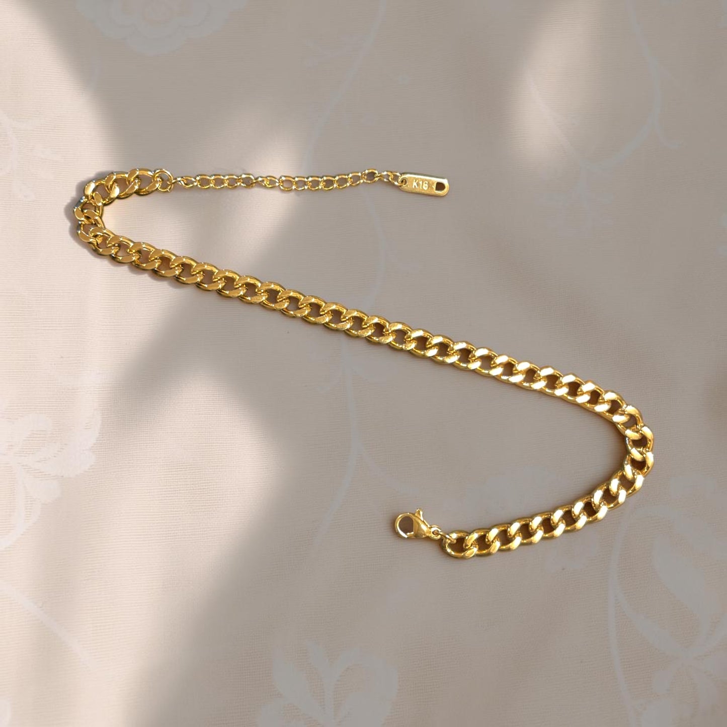18K Gold PVD Anklet